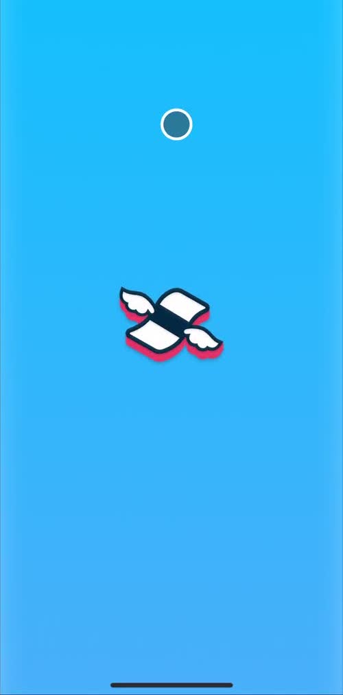 Finimize Splash screen screen in the Onboarding flow