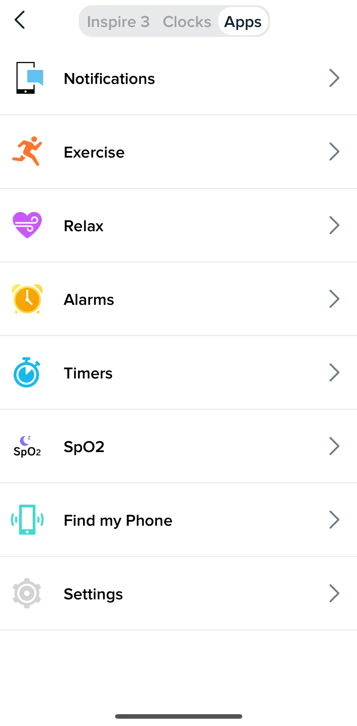 Fitbit Screen screen in the App details flow