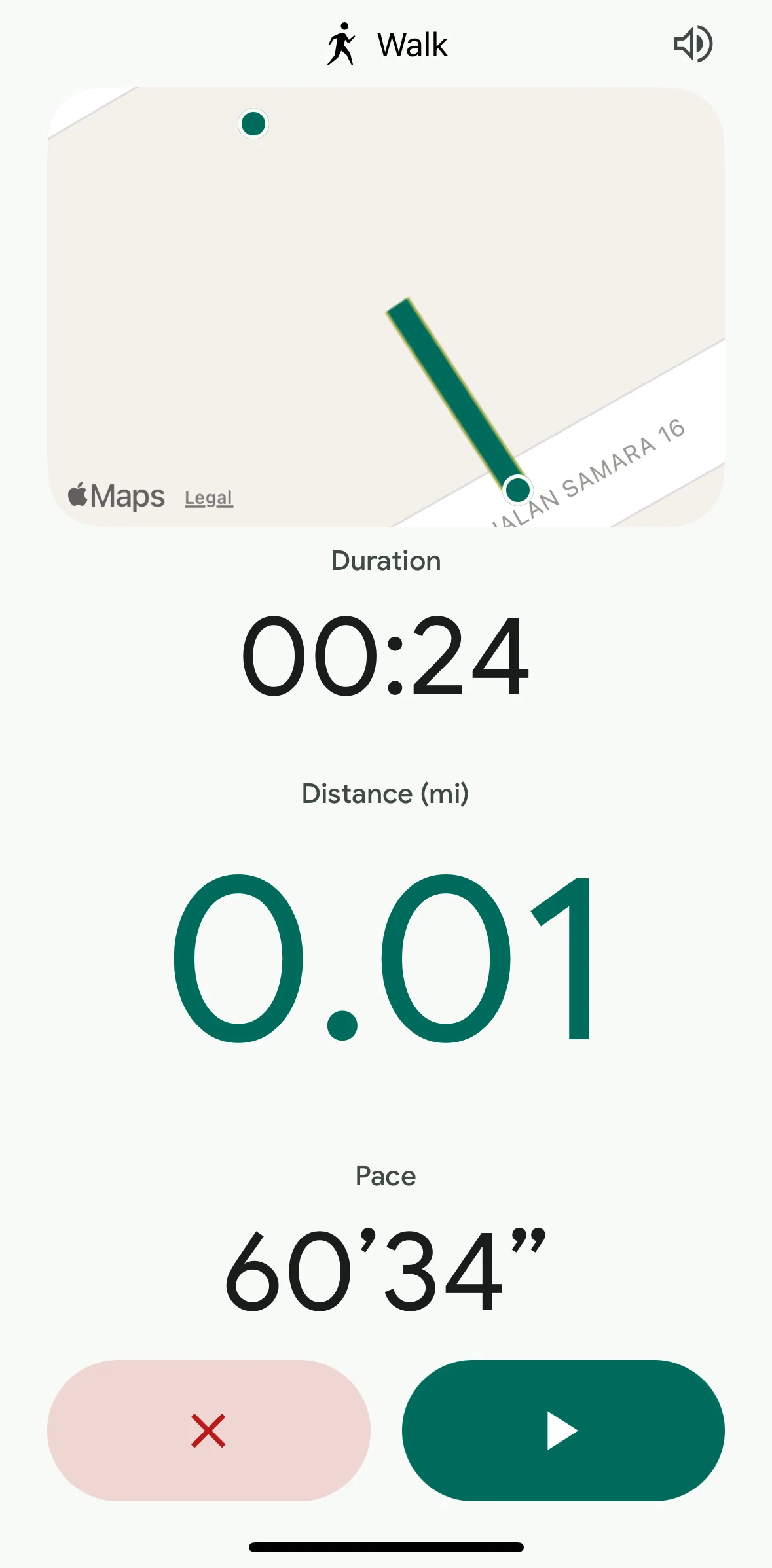 Fitbit Screen screen in the End a workout flow