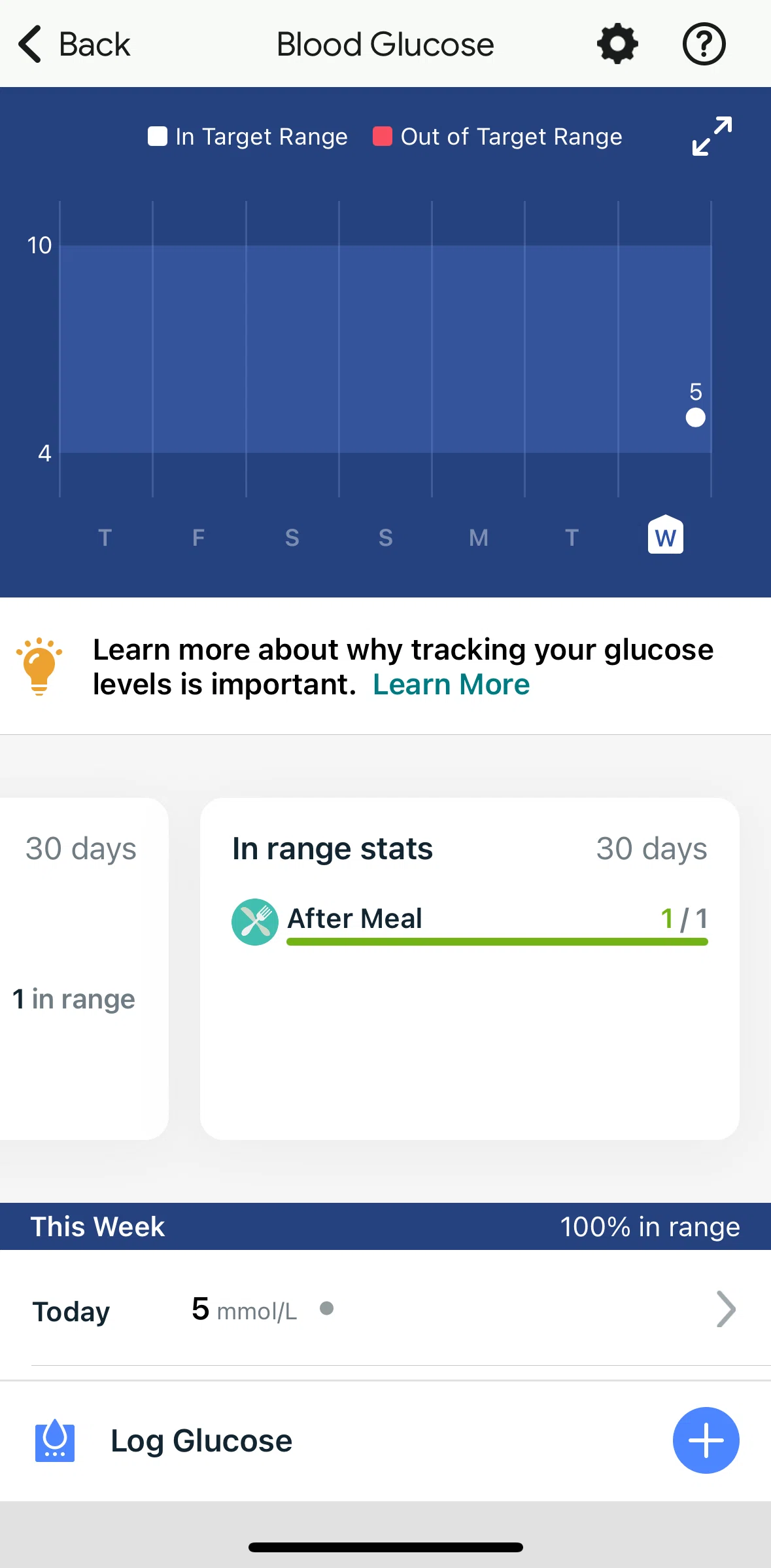 Fitbit Screen screen in the Stats flow