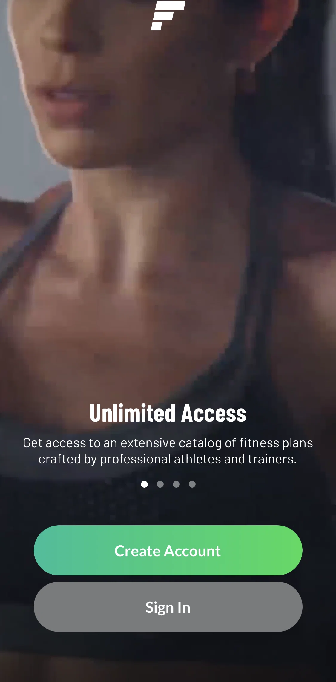 Fitplan Screen screen in the Onboarding flow