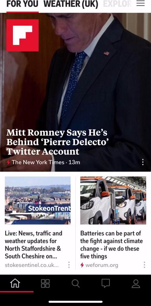 Flipboard Finding People preview