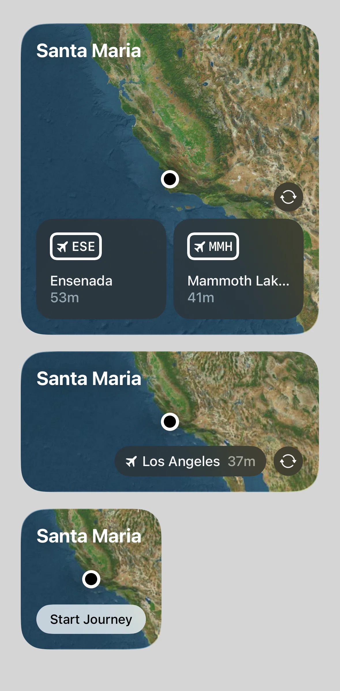 FocusFlight Screen screen in the Widgets flow
