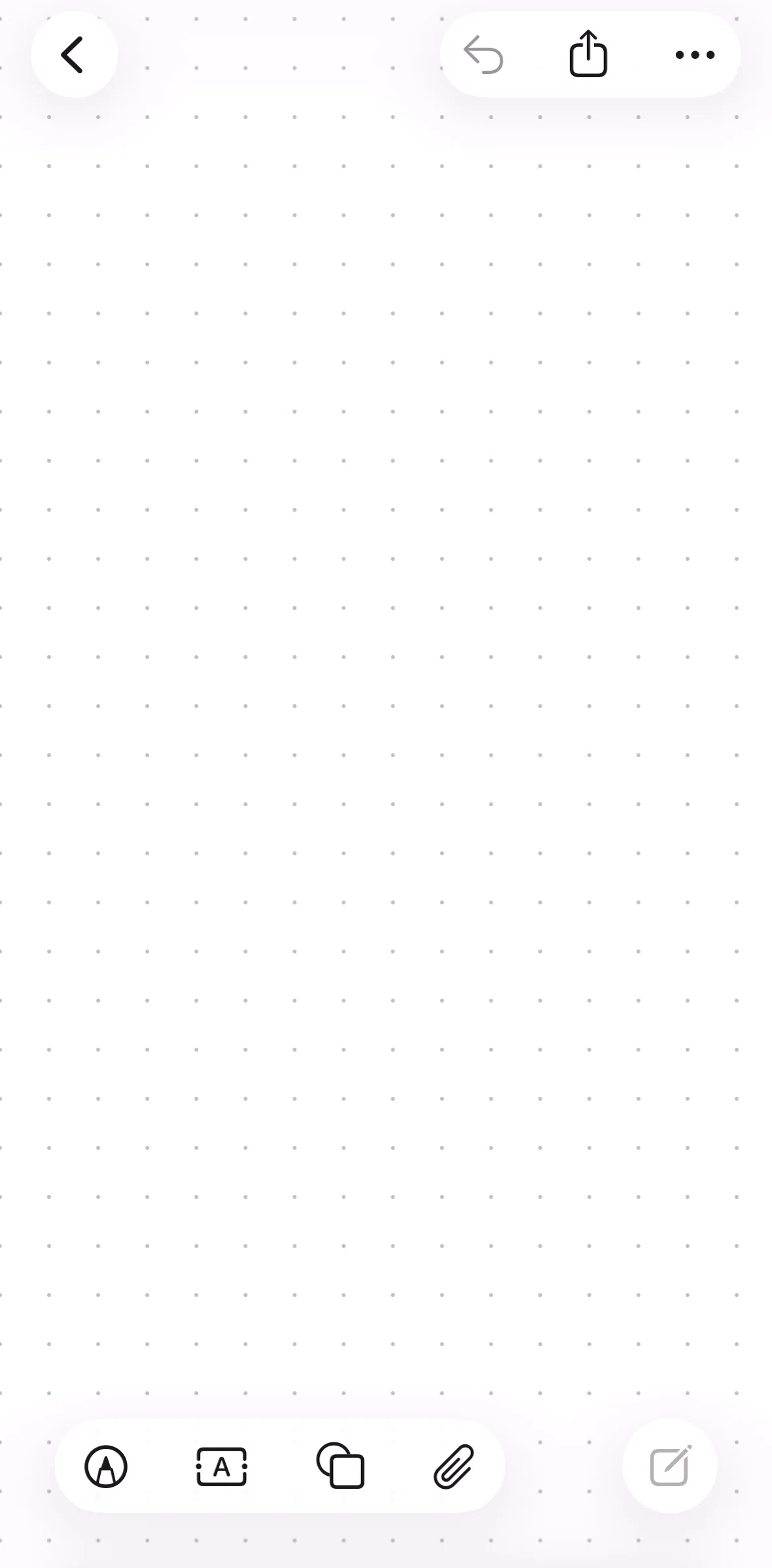 Freeform Screen screen in the Drawing on a board flow