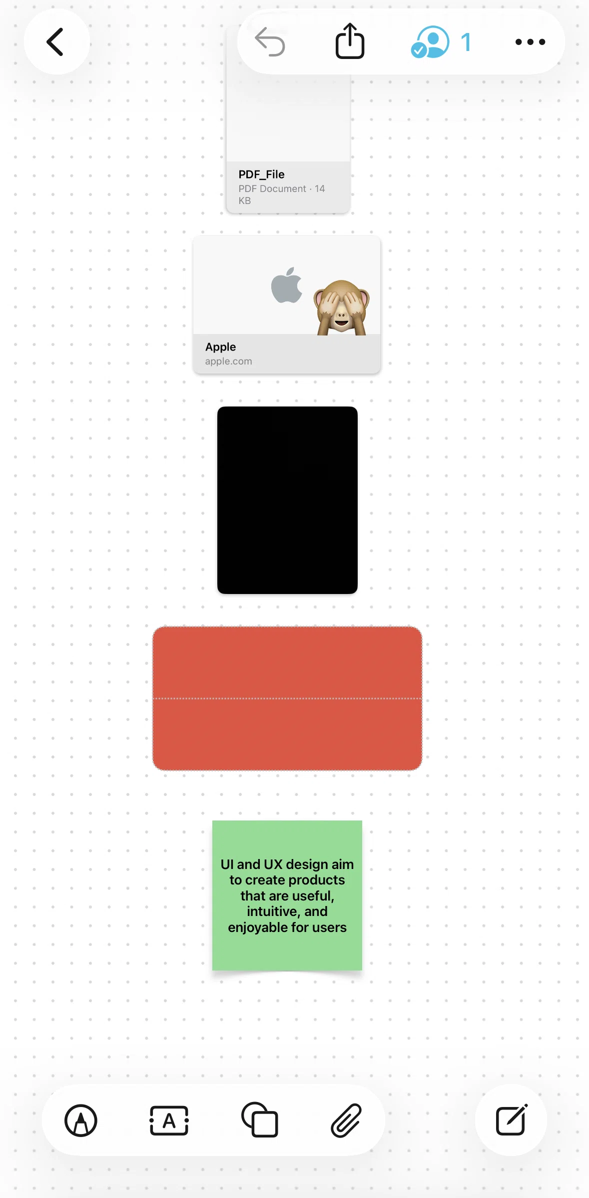Freeform Screen screen in the Jumping to a user location flow