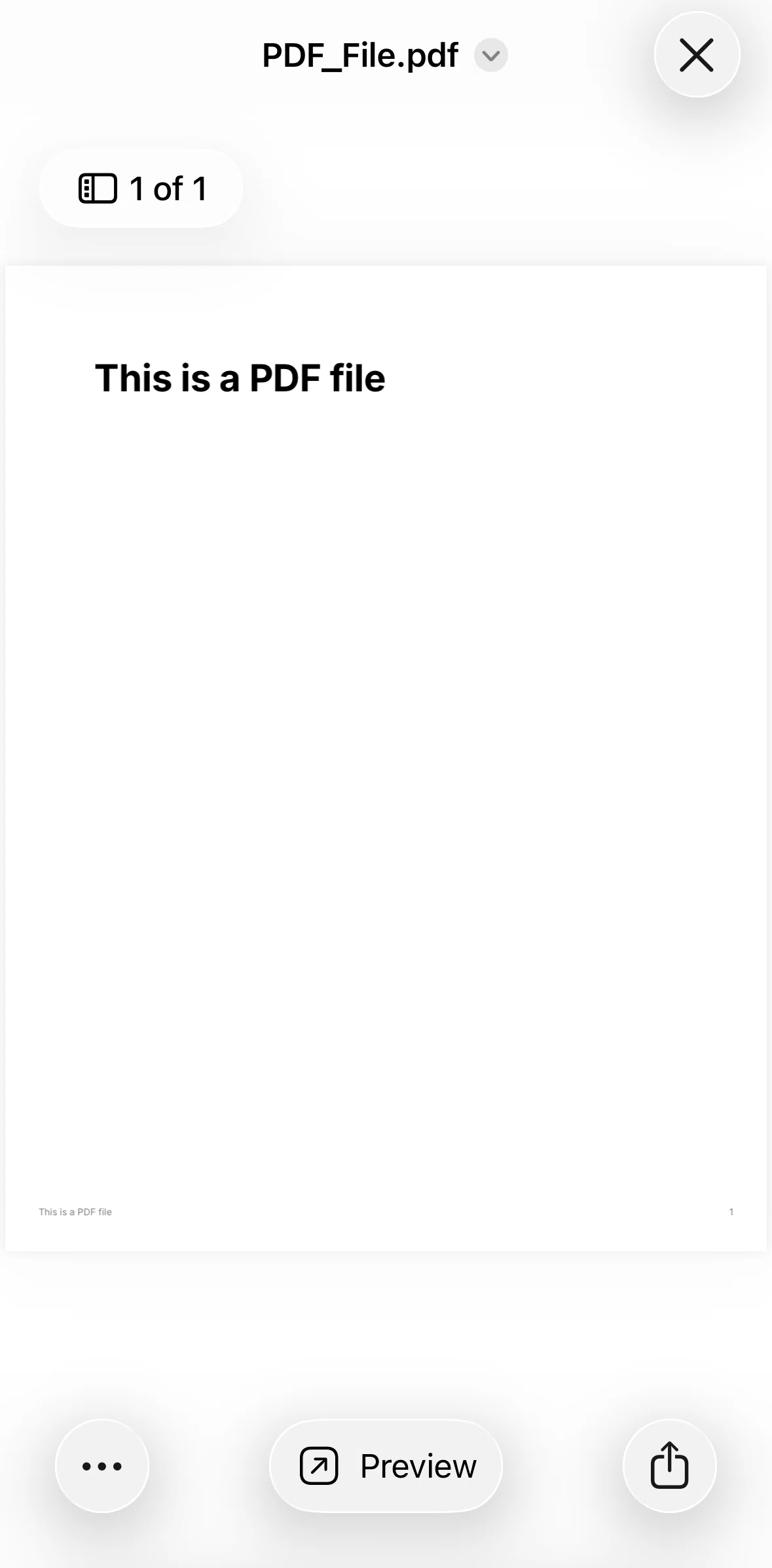 Freeform Screen screen in the Locking a pdf flow