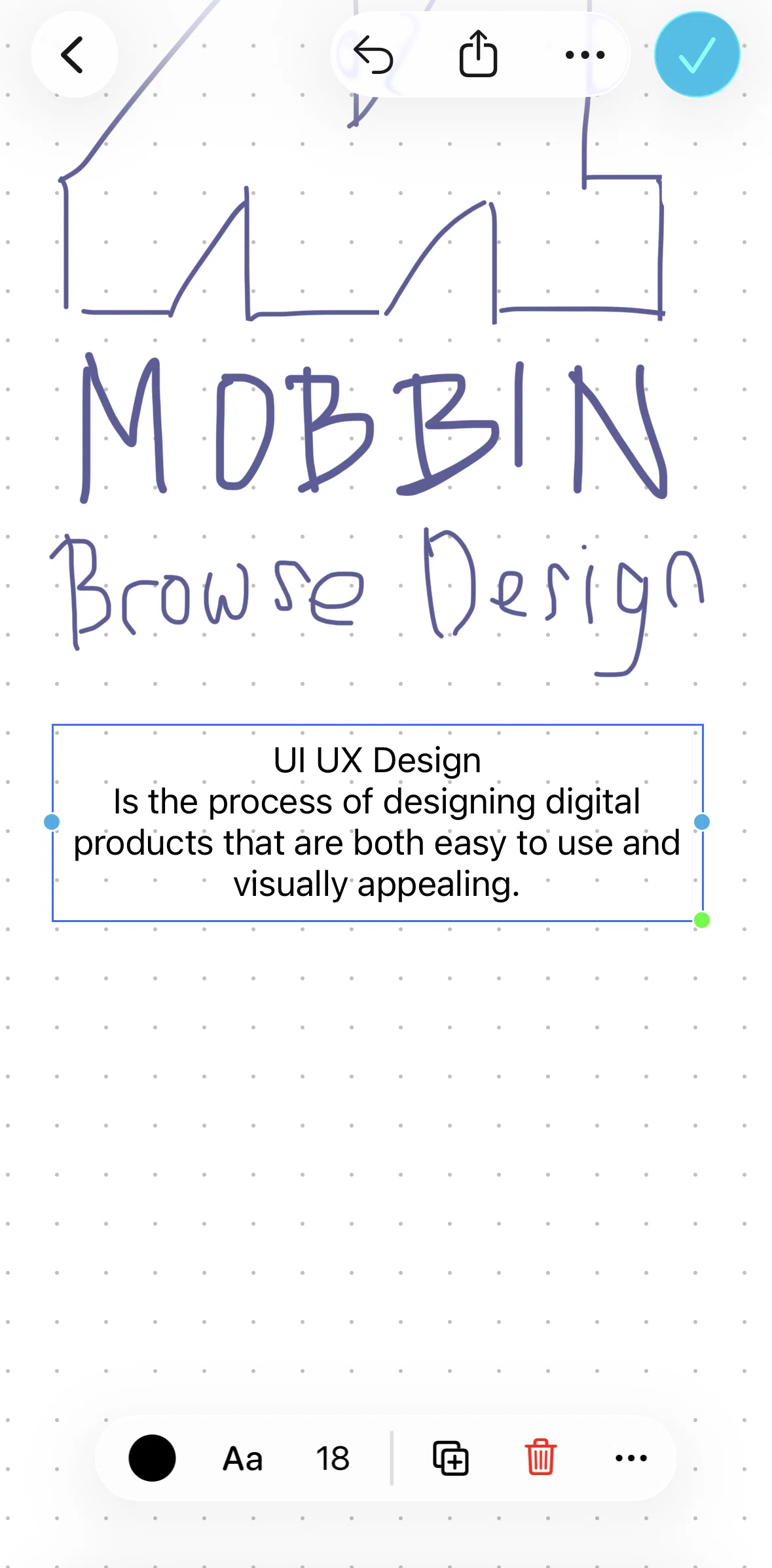 Freeform Screen screen in the Locking text flow