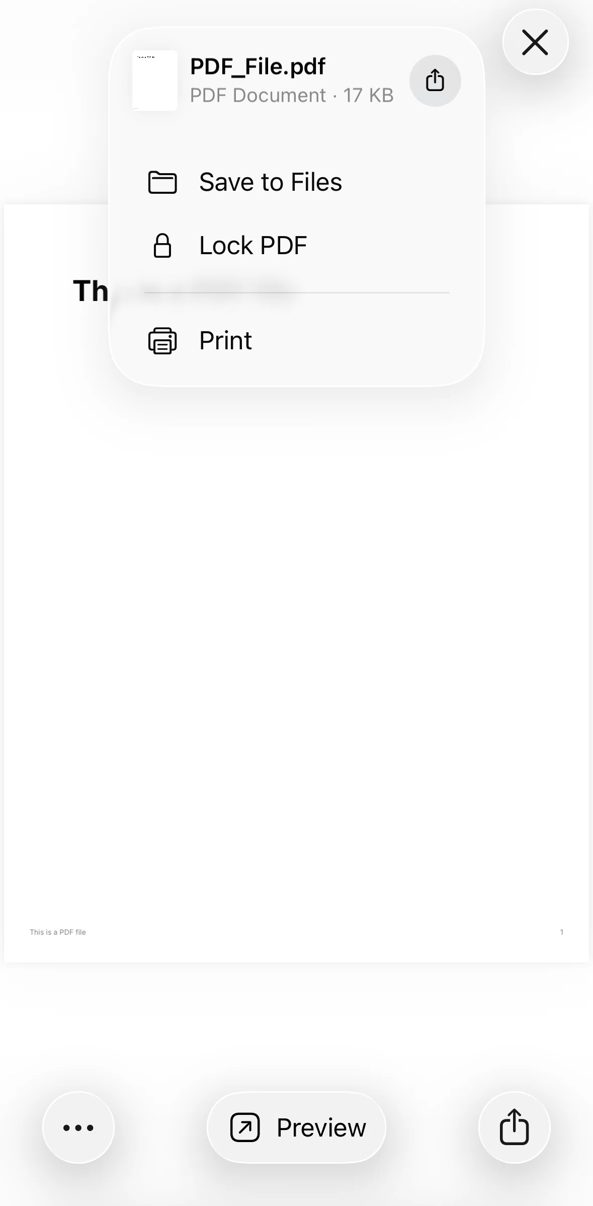 Freeform Screen screen in the Print a document flow