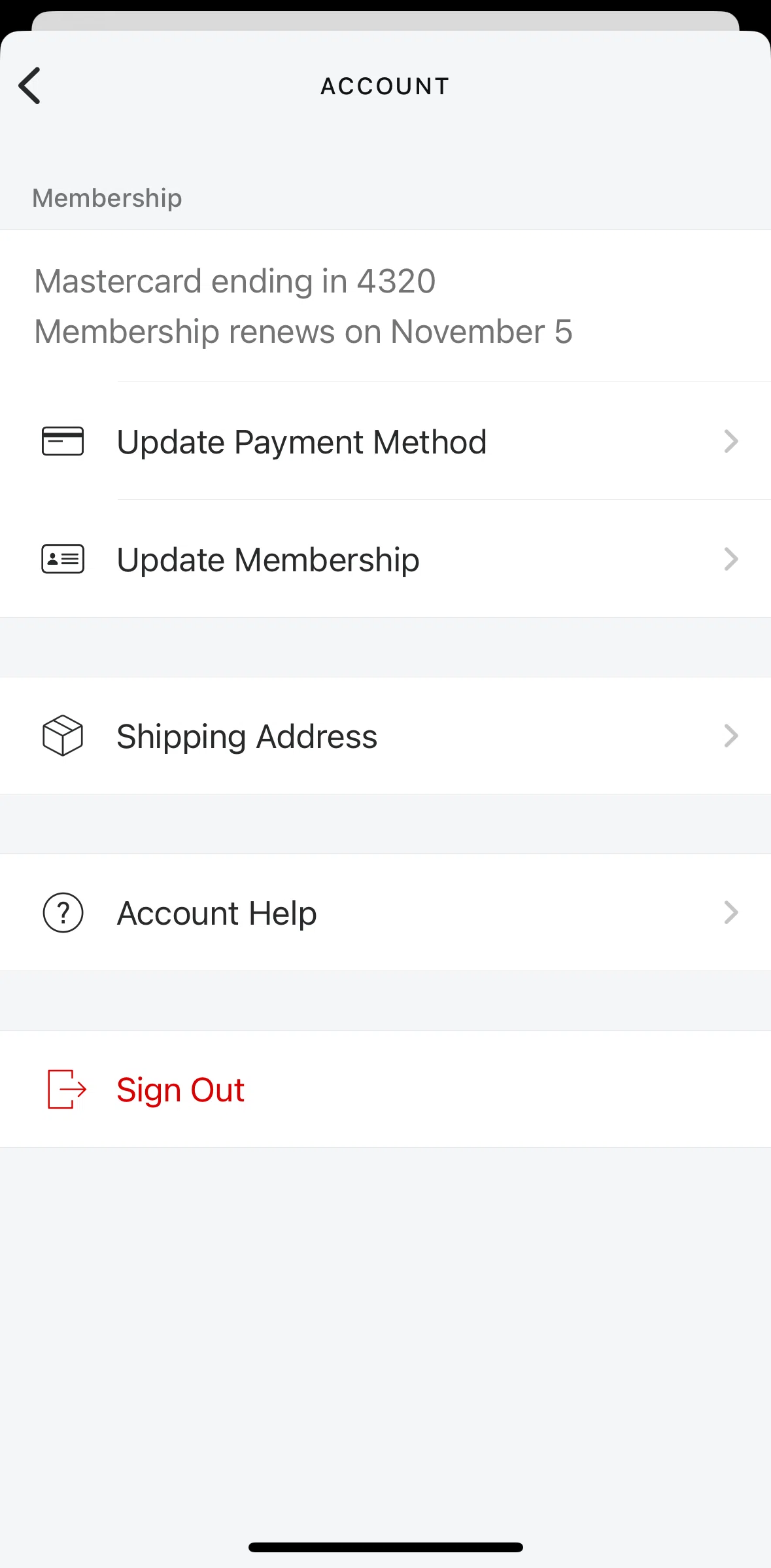 Future Pro Screen screen in the Logging out flow
