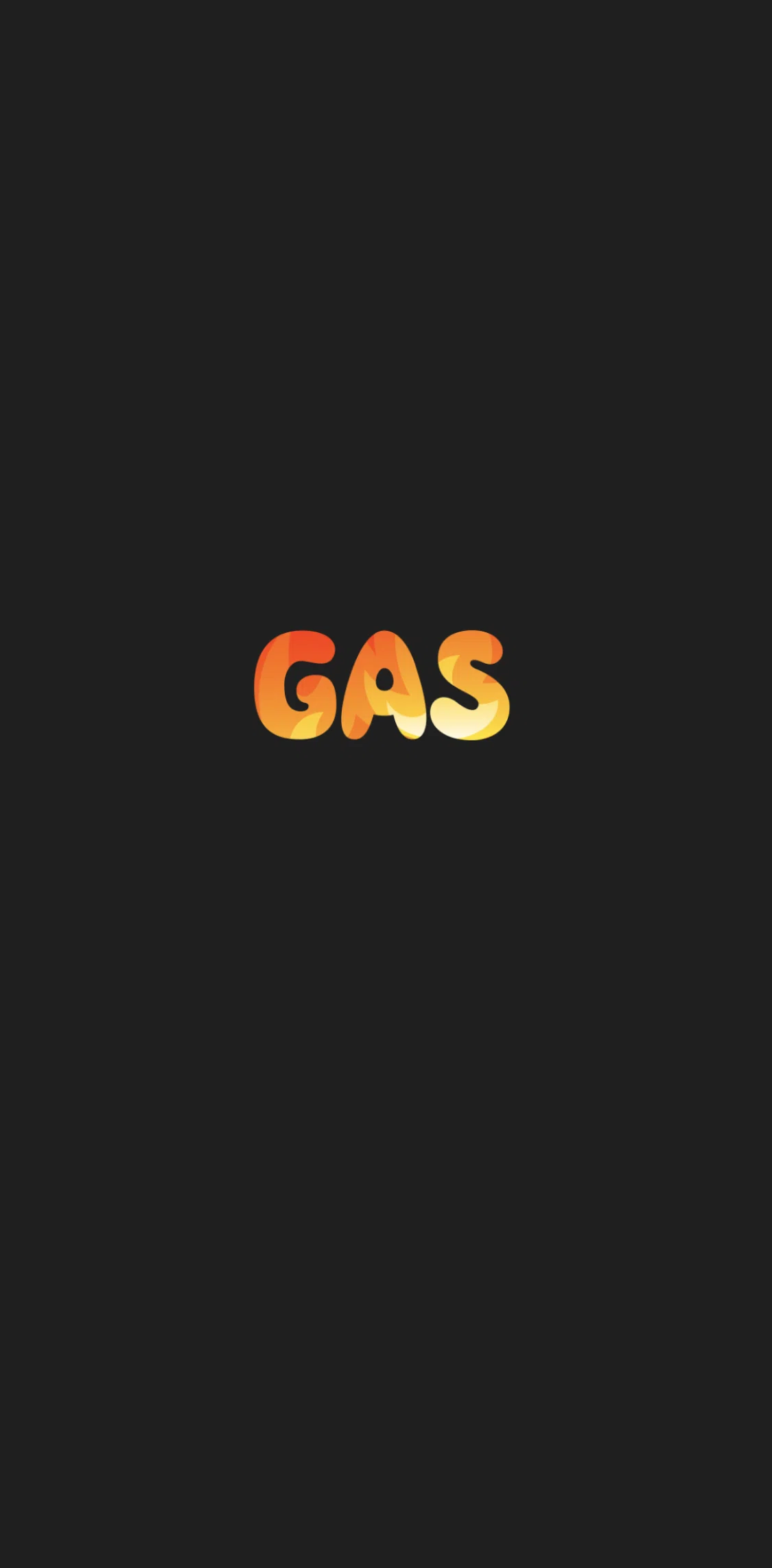 Gas Screen screen in the Onboarding flow