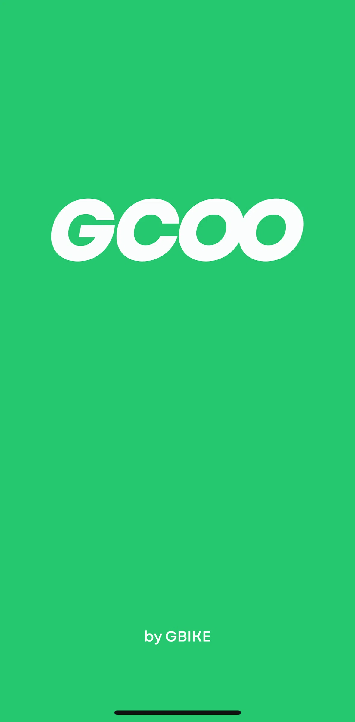 GCOO Screen screen in the Onboarding flow