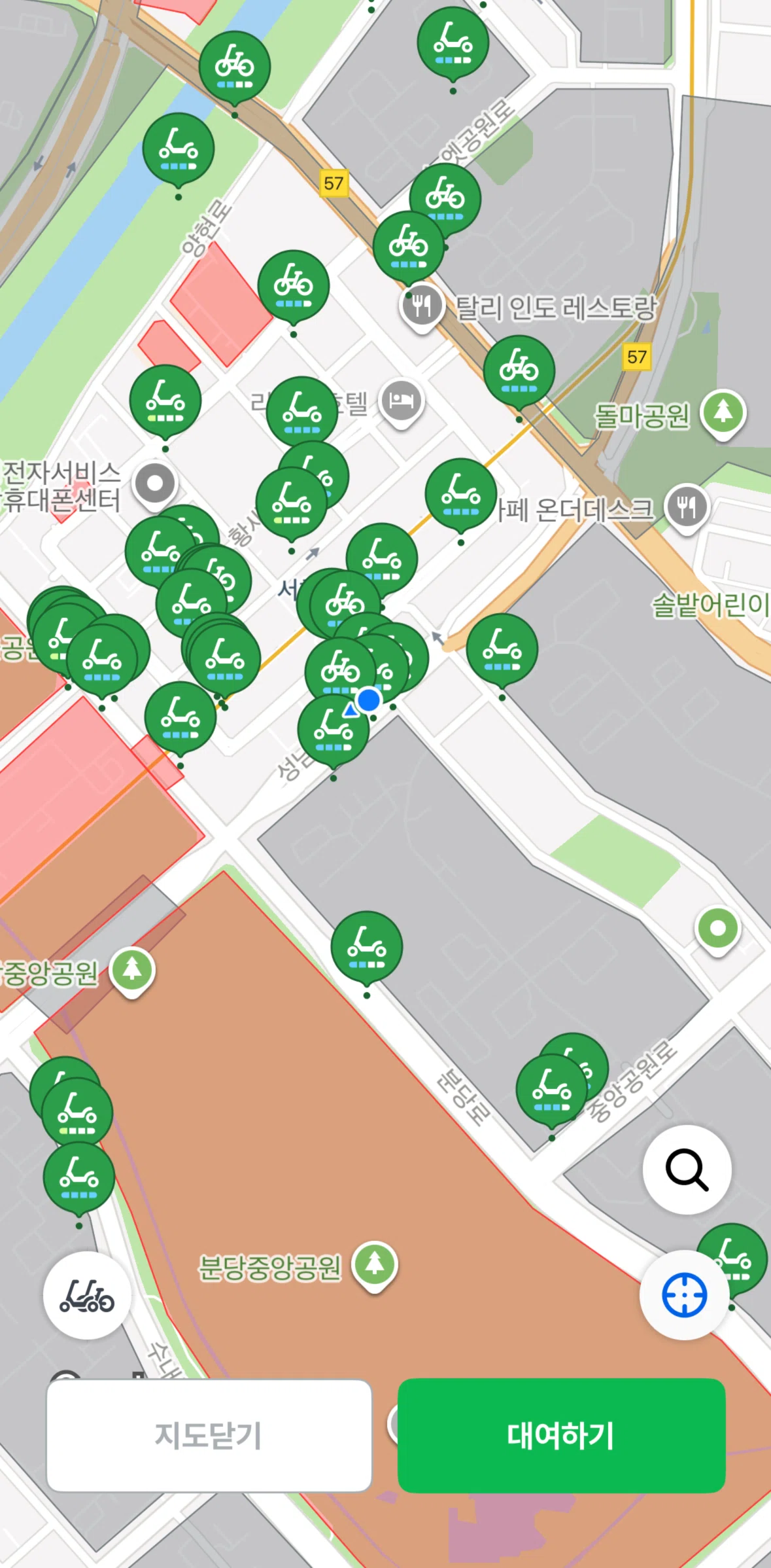 GCOO Screen screen in the Sorting map flow