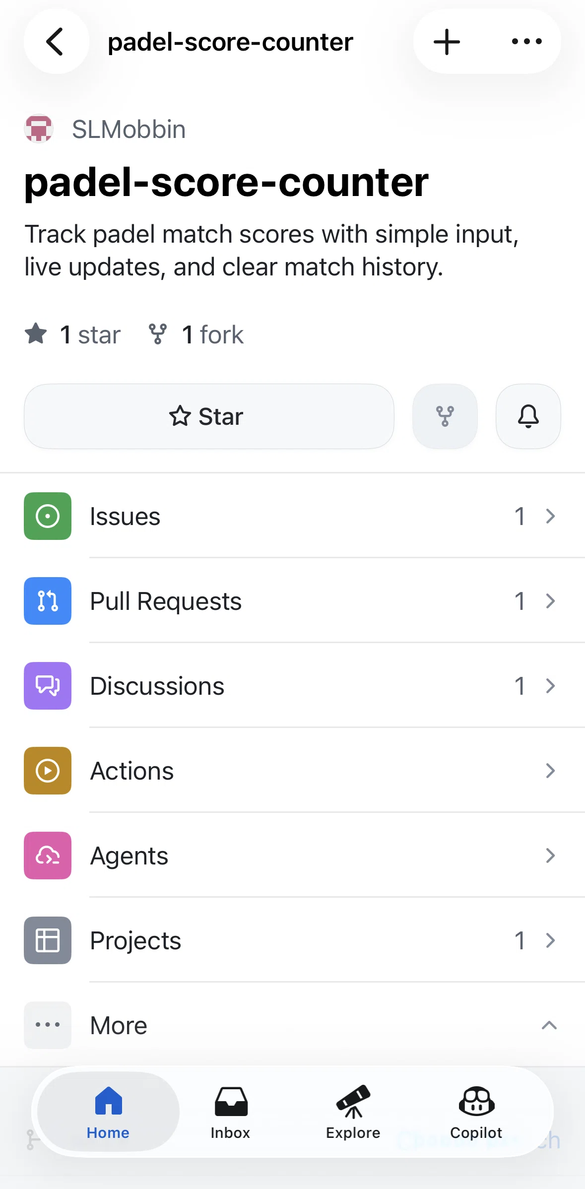 Github Screen screen in the Stargazers flow