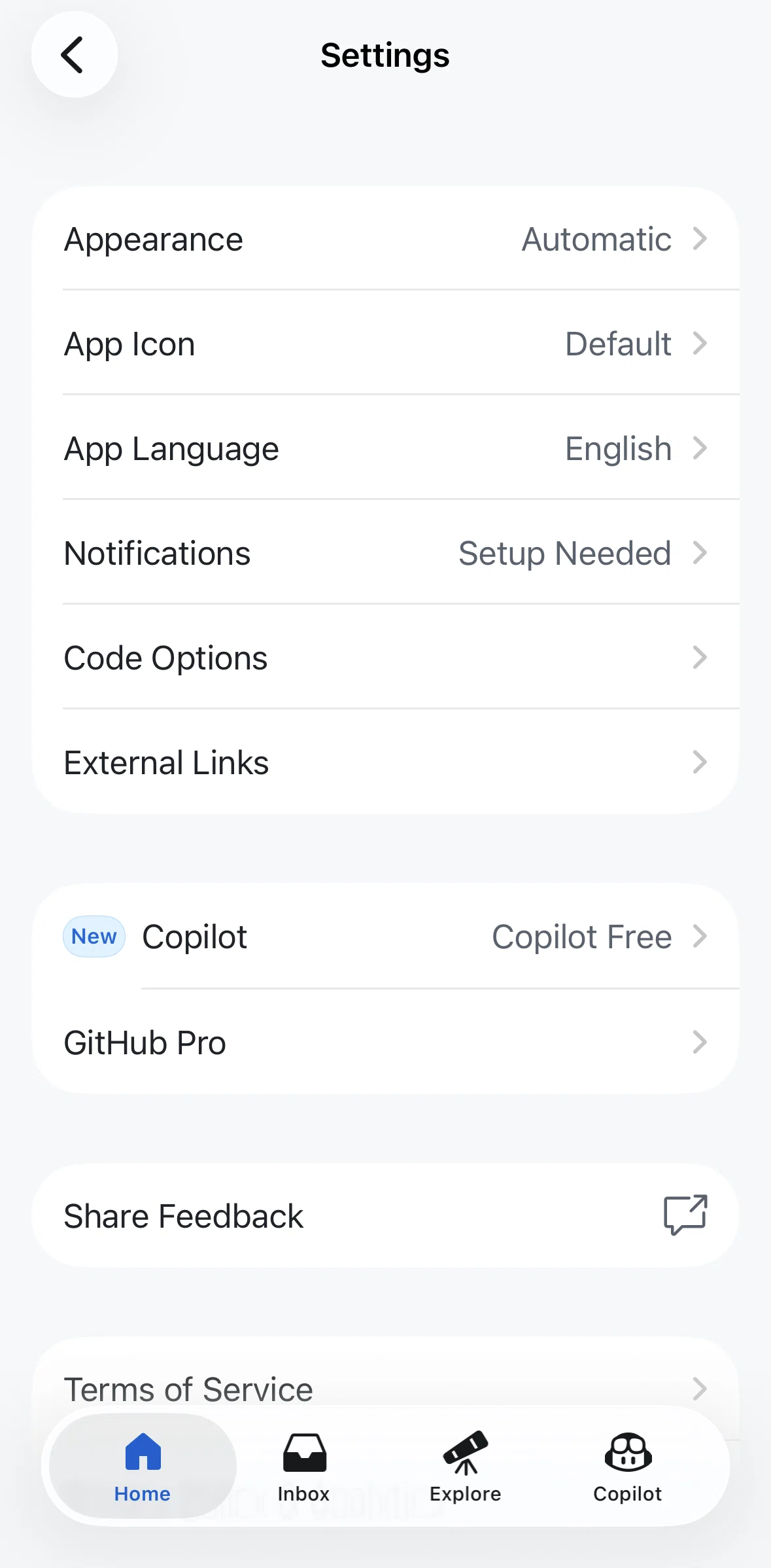 Github Screen screen in the Subscribe to GitHub Pro flow