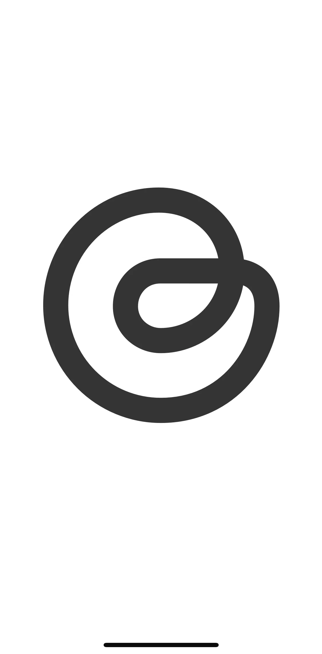 Givingli Screen screen in the Onboarding flow
