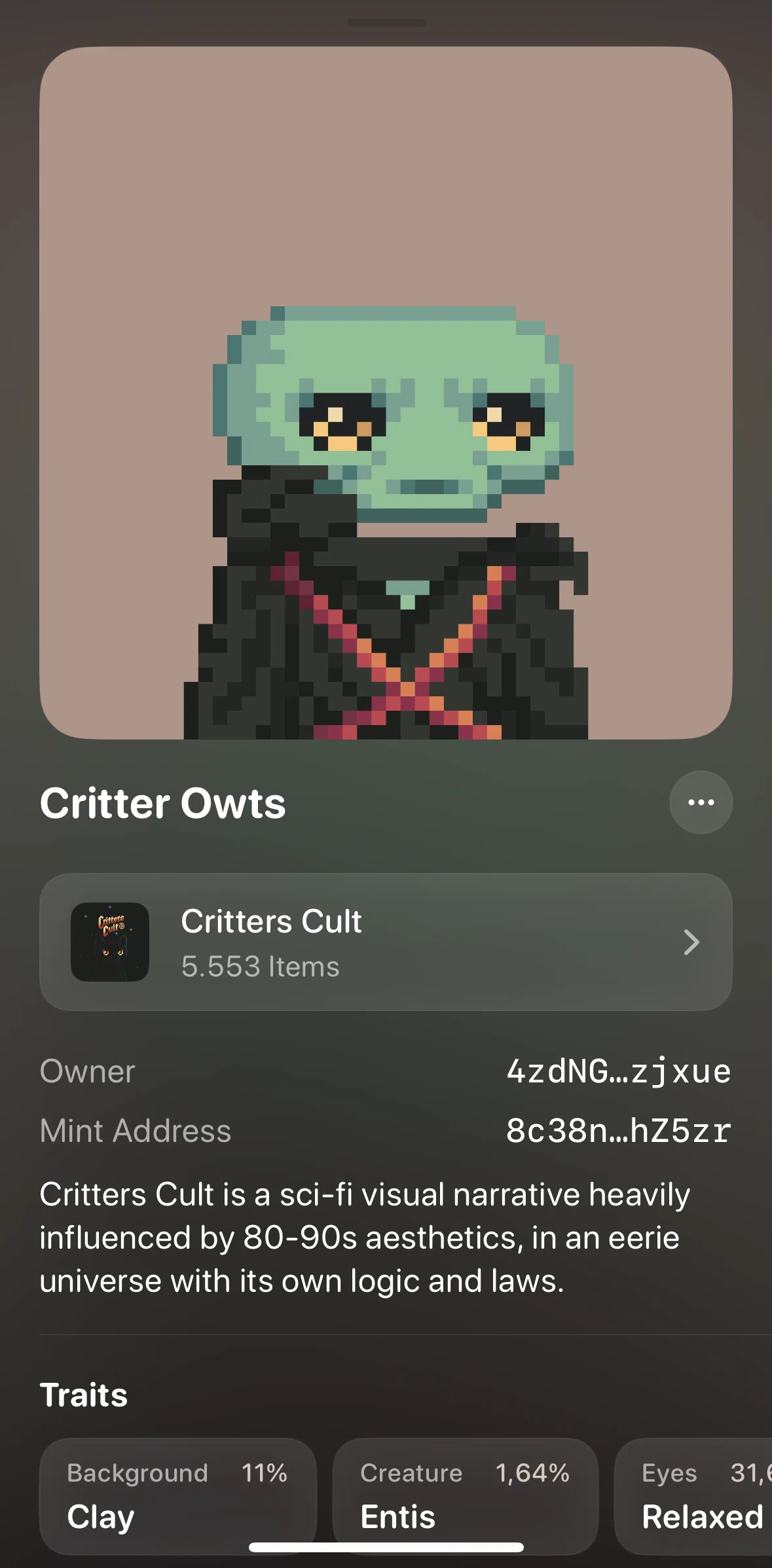 Glow Screen screen in the Owner details flow