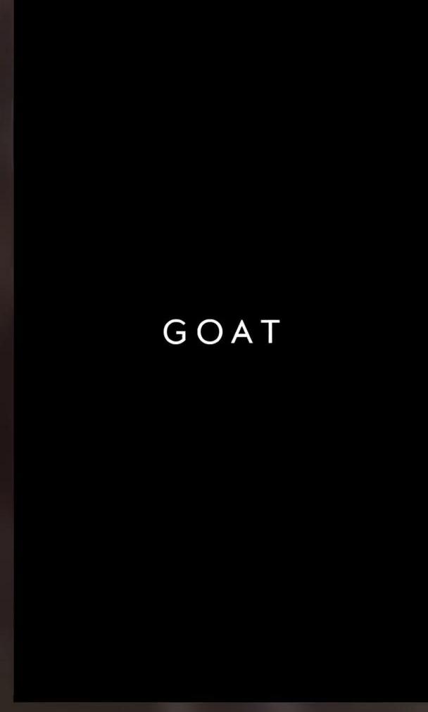 Goat Splash screen screen in the Onboarding flow