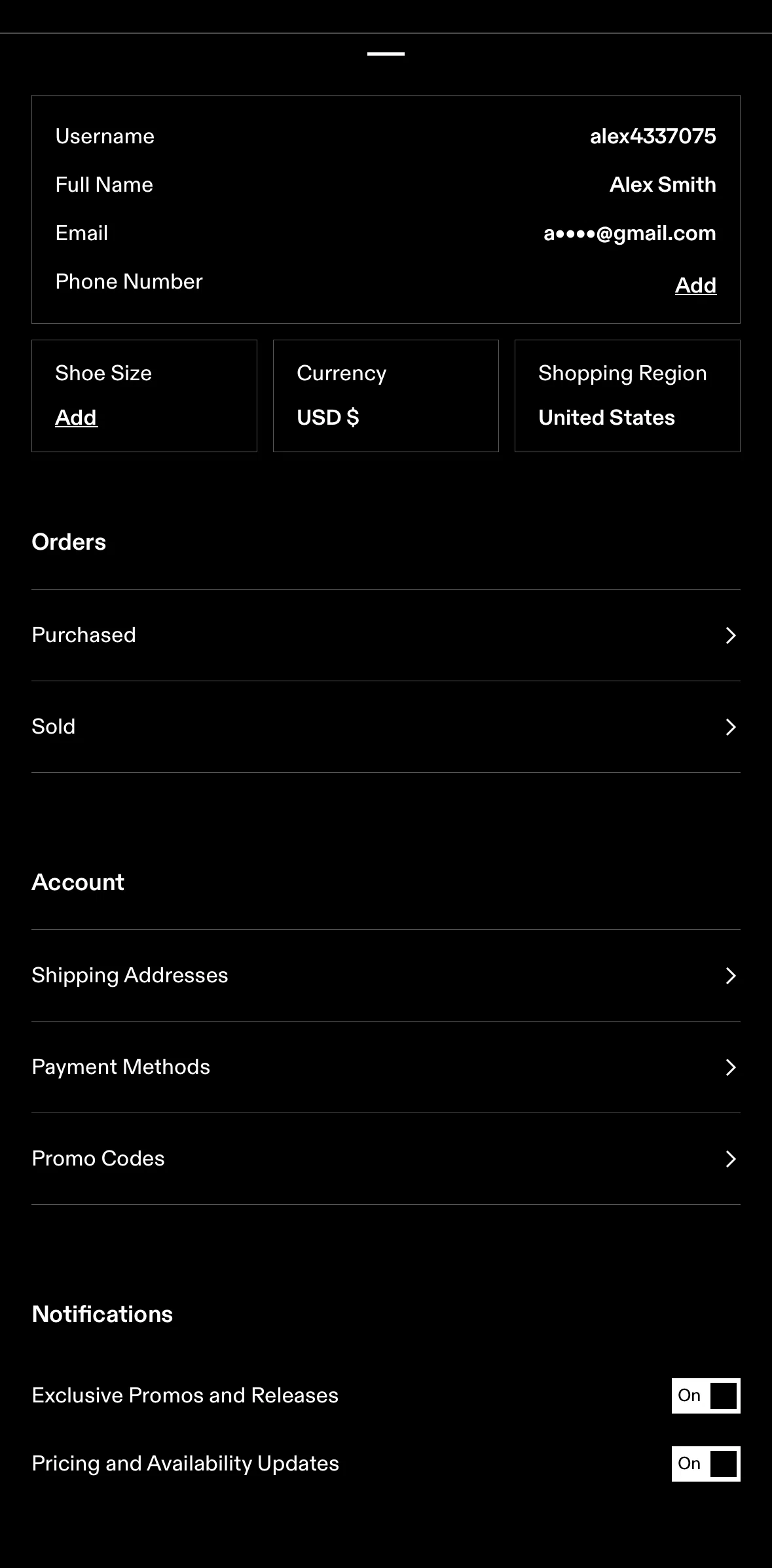 Goat Screen screen in the Payment methods flow