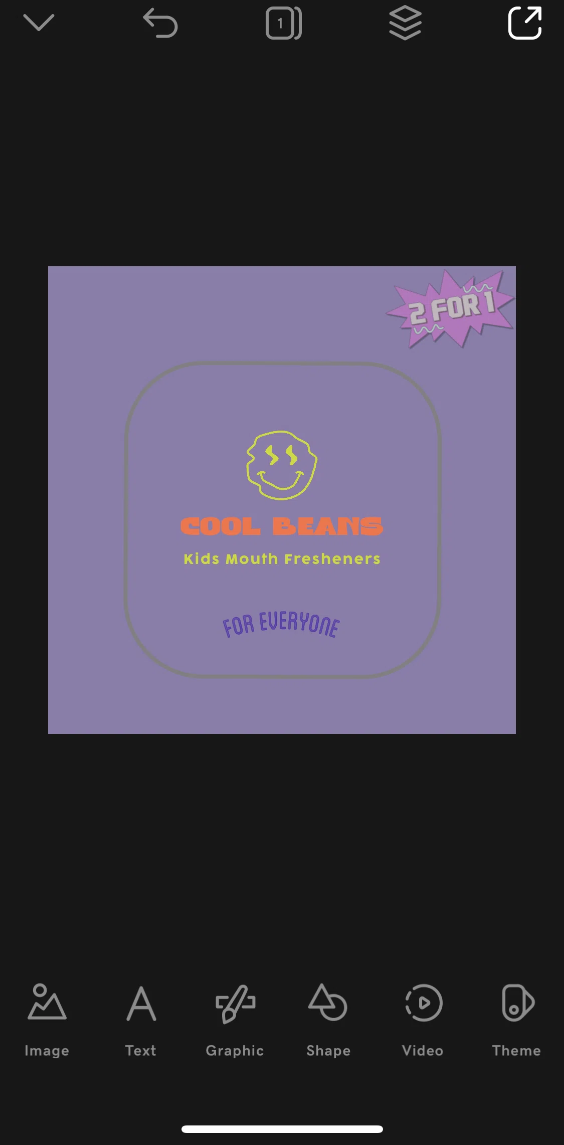 GoDaddy Studio Screen screen in the Inserting a video flow