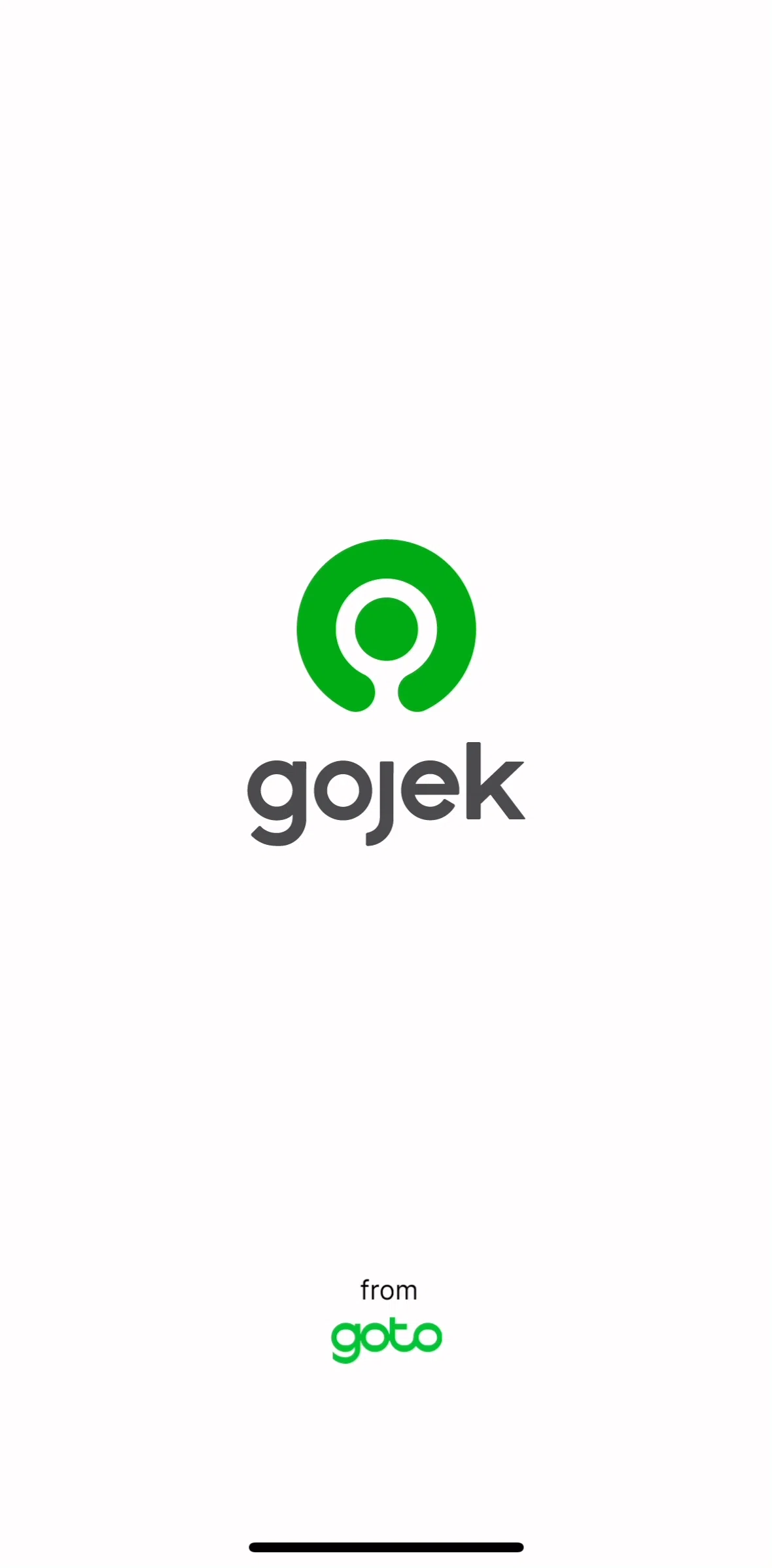 Gojek Screen screen in the Onboarding flow