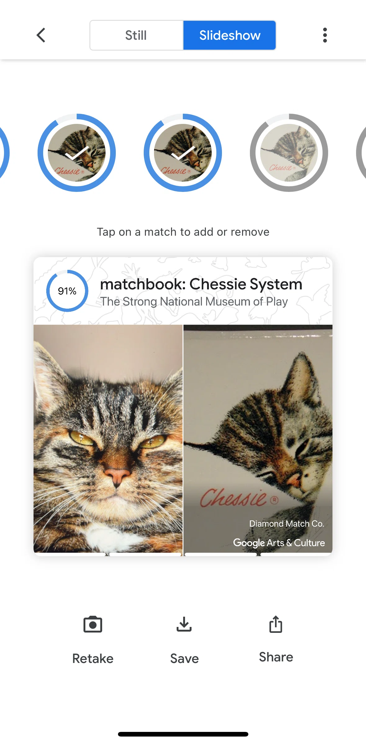 Google Arts & Culture Screen screen in the About this experiment flow