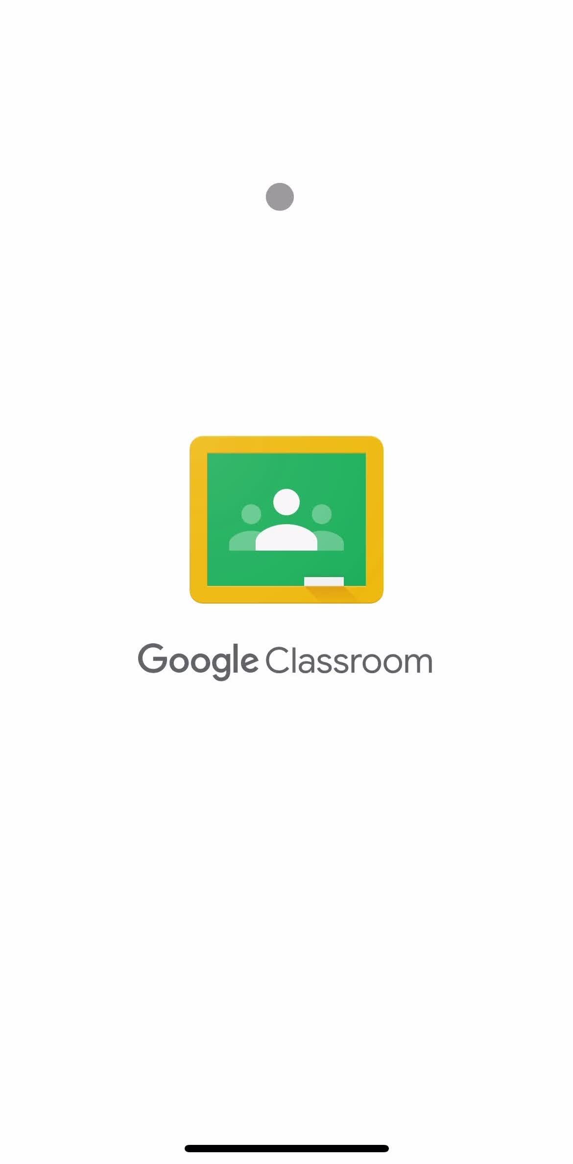 Google Classroom Onboarding preview