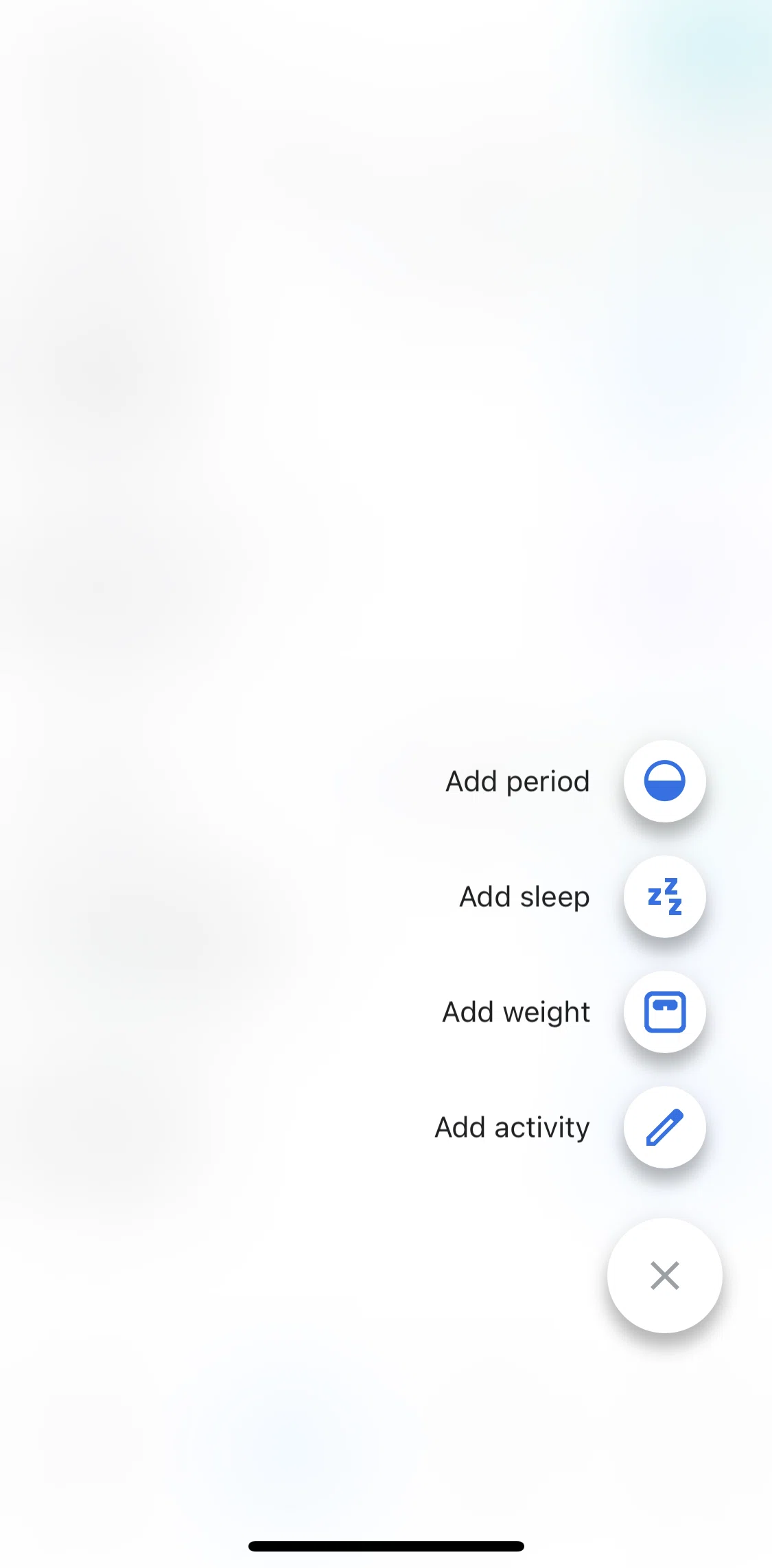 Google Fit Screen screen in the Adding an activity flow