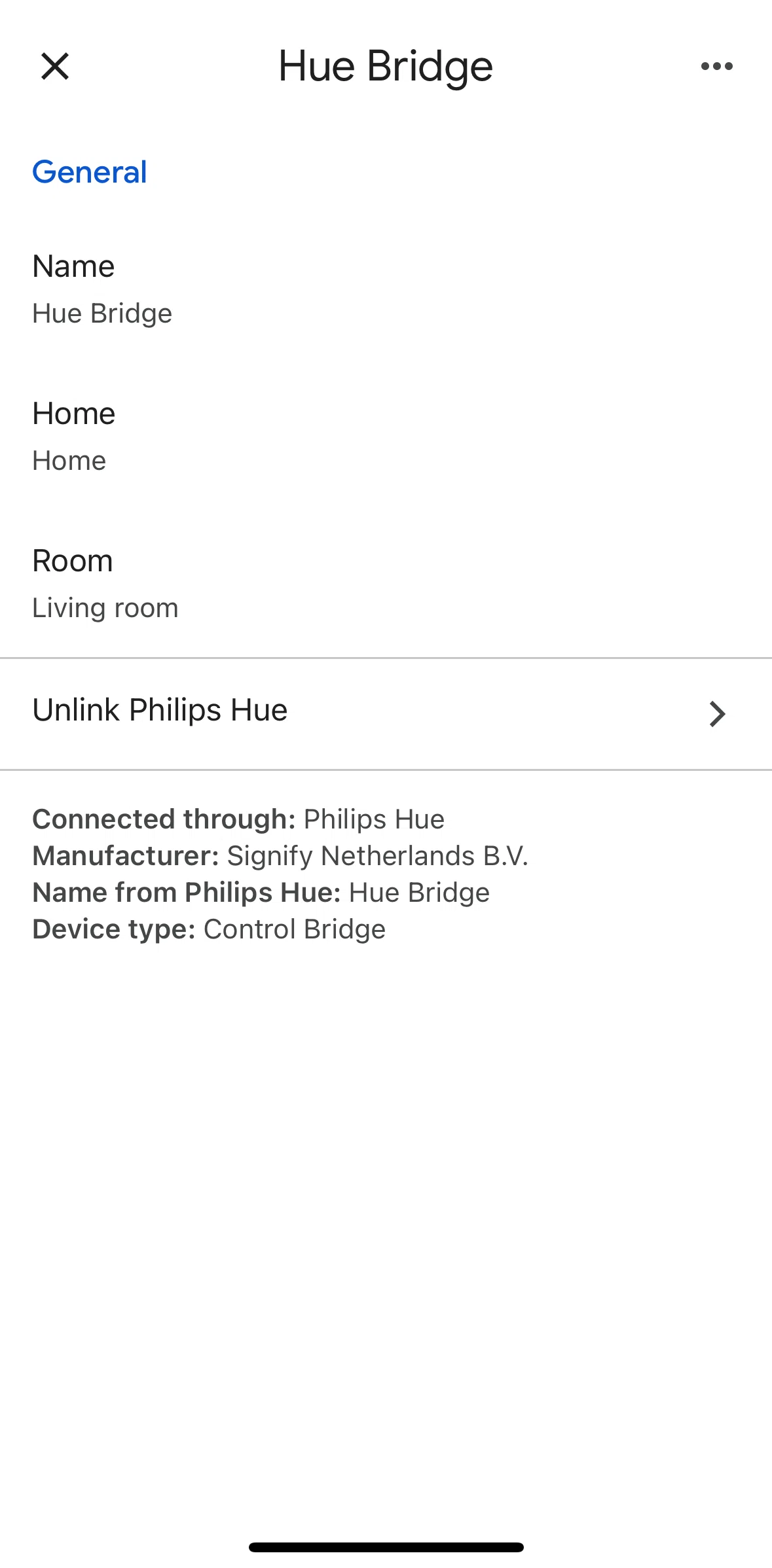 Google Home Screen screen in the Devices help flow
