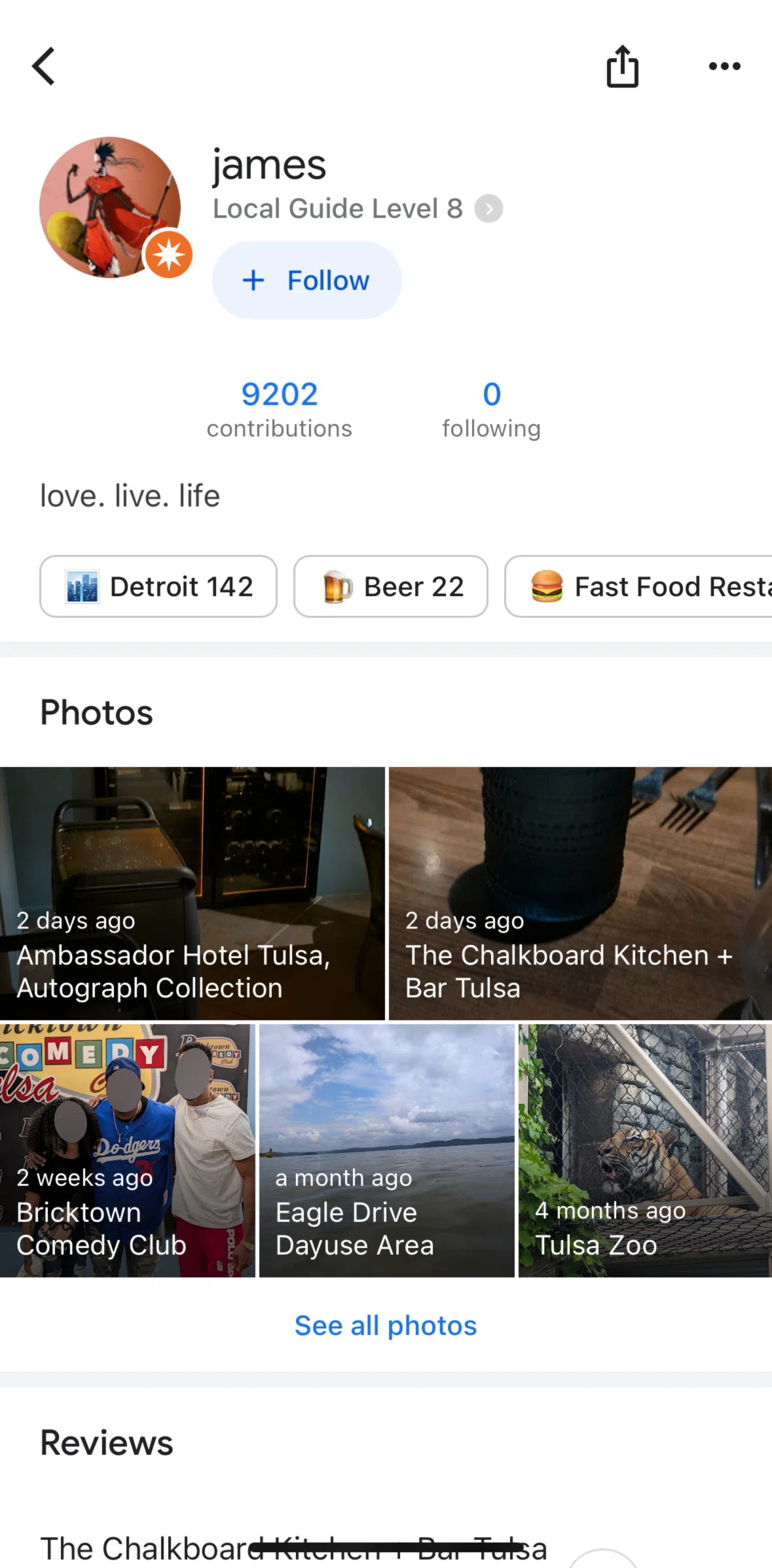 Google Maps Screen screen in the All photos flow
