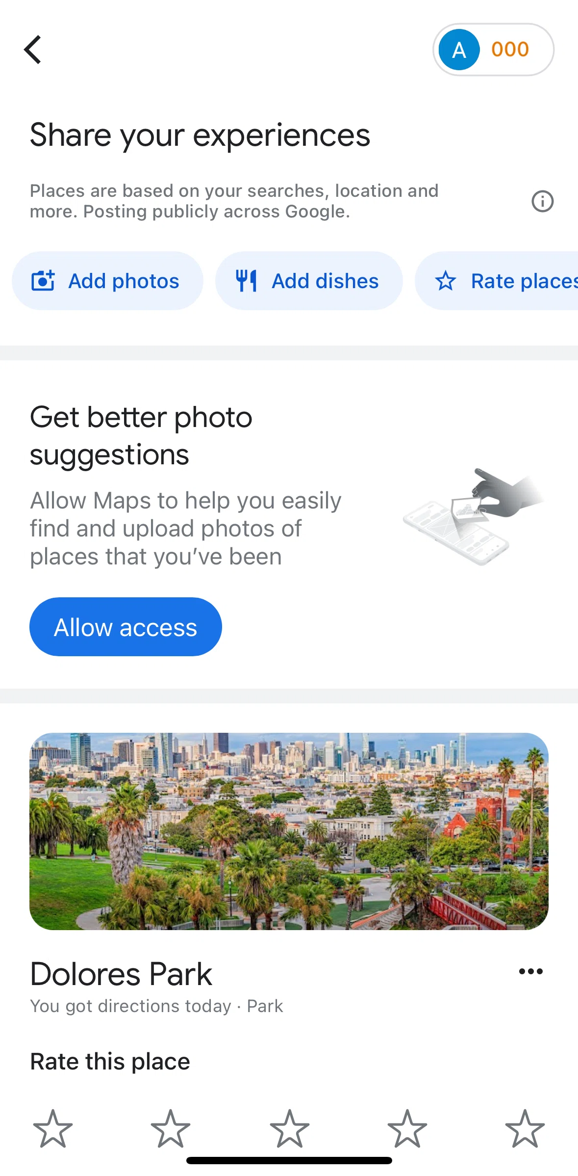 Google Maps Screen screen in the Stats flow