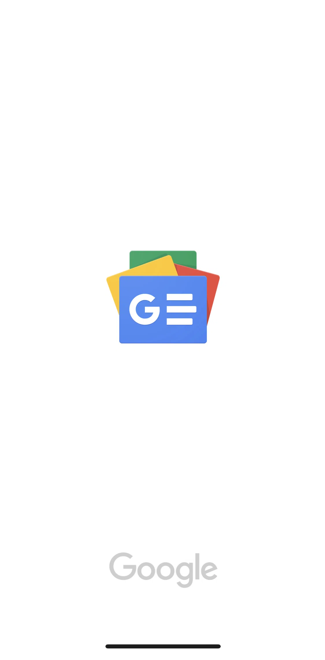 Google News Screen screen in the Onboarding flow