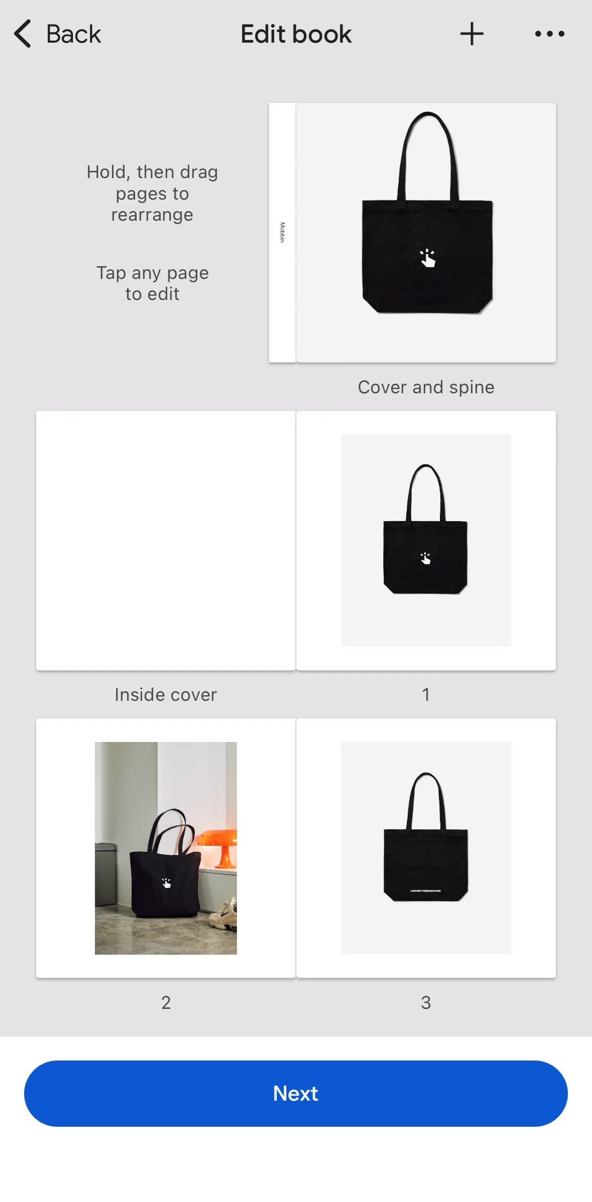 Google Photos Screen screen in the Adding photo pages flow