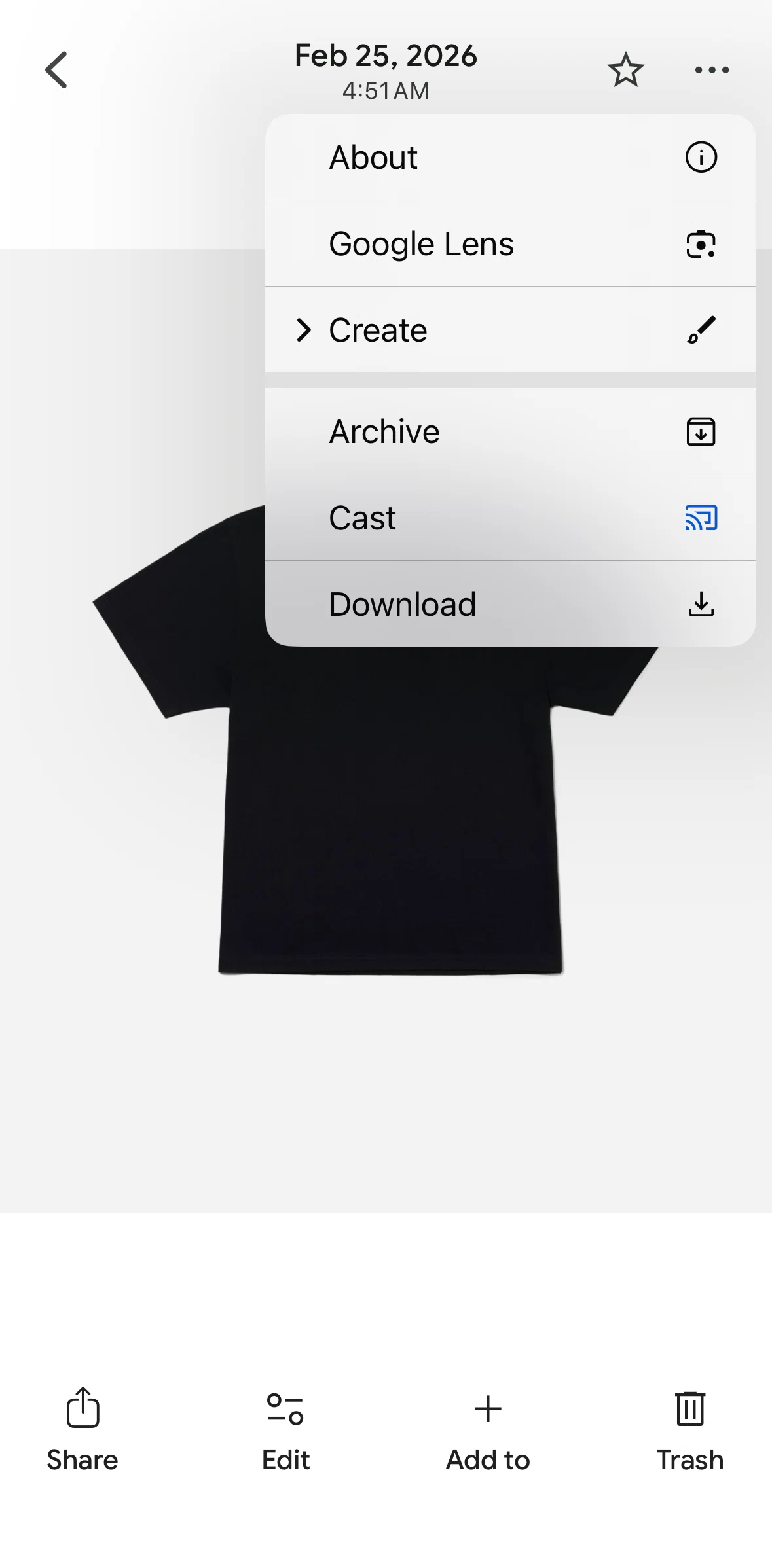 Google Photos Screen screen in the Disconnecting from a device flow