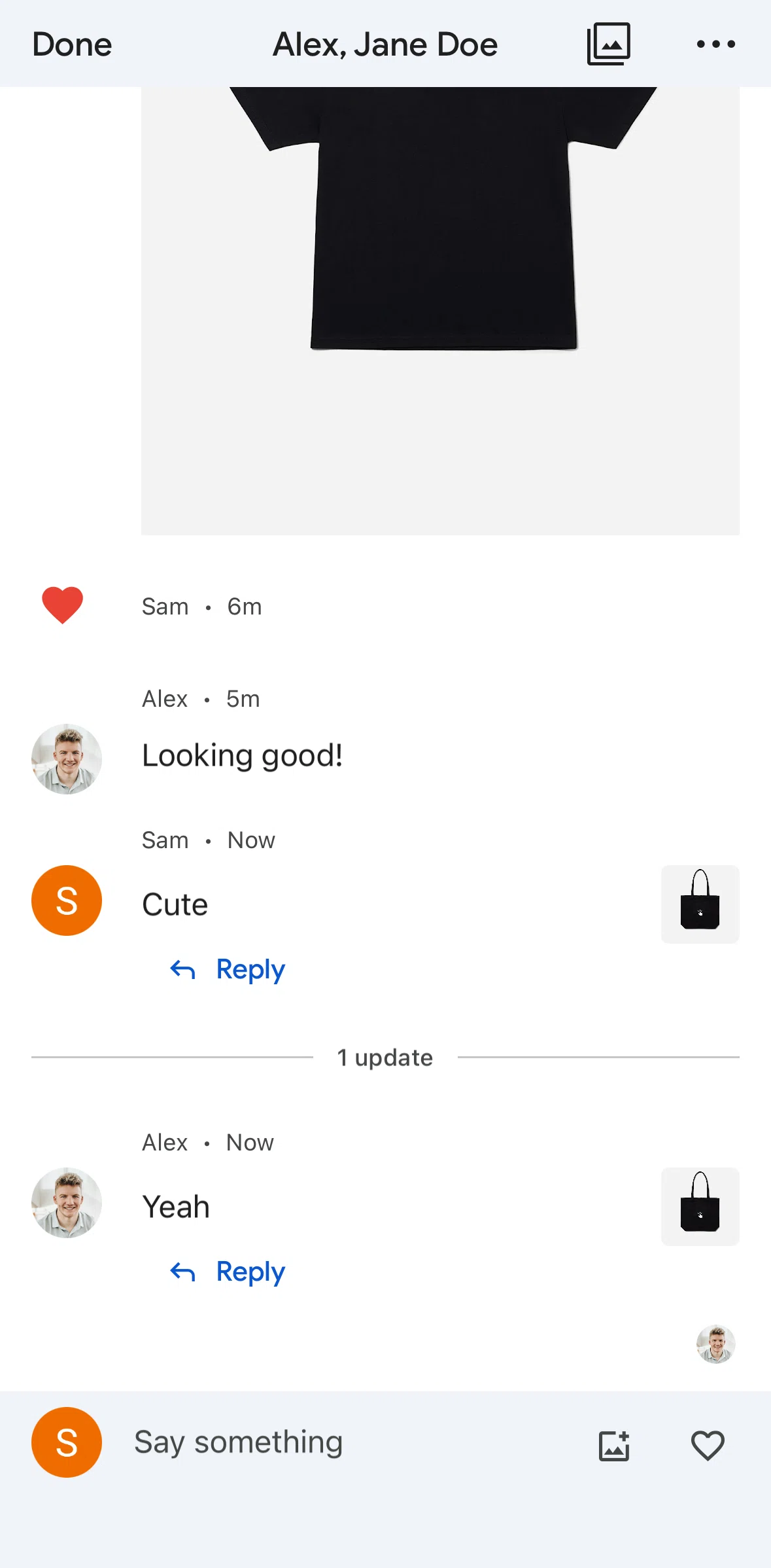 Google Photos Screen screen in the Turning on share photo location flow