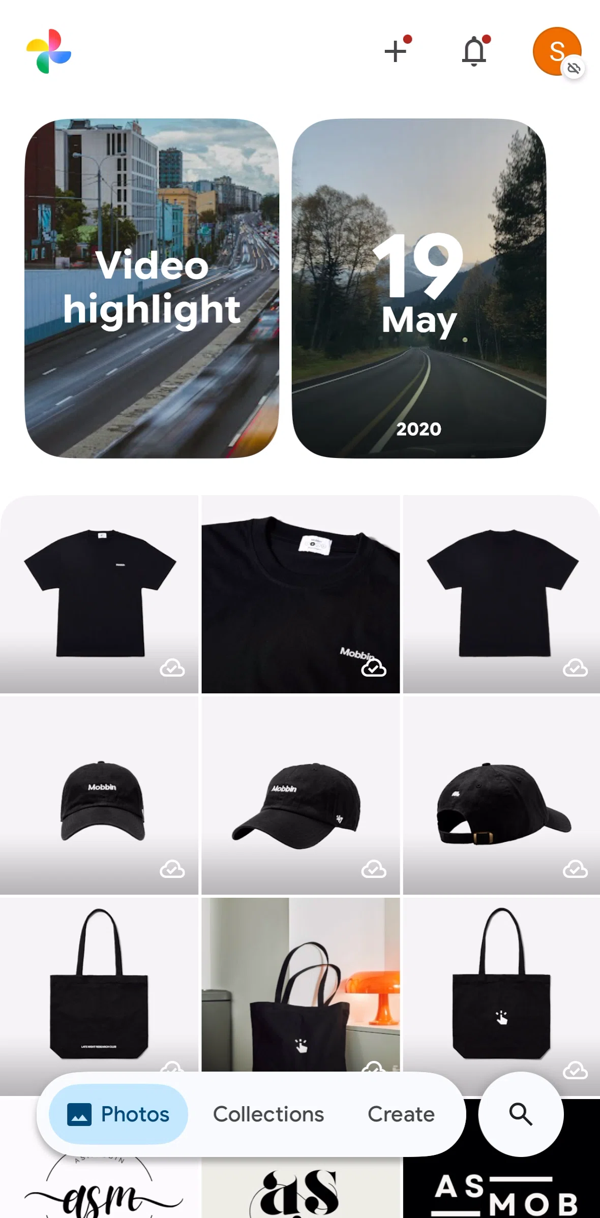 Google Photos Screen screen in the View memories flow