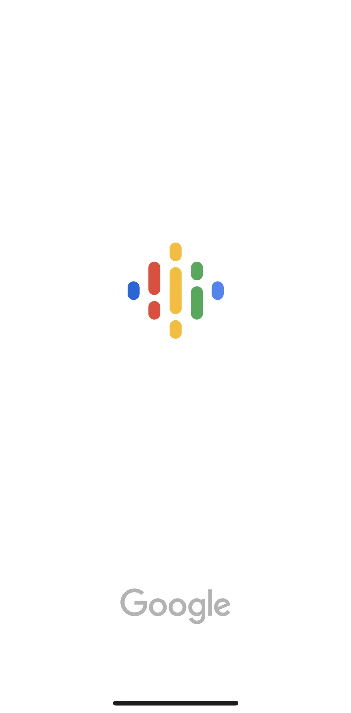 Google Podcasts Screen screen in the Onboarding flow