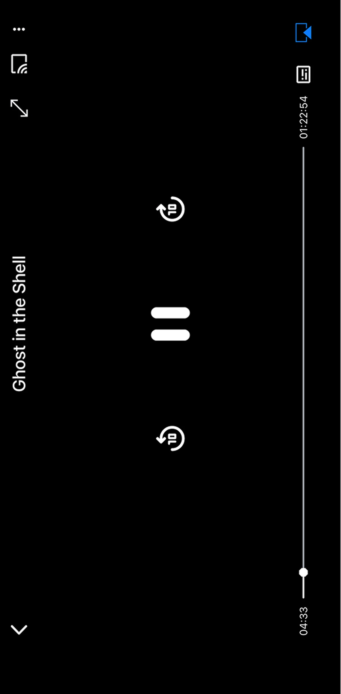 Google TV Screen screen in the Adding subtitles flow