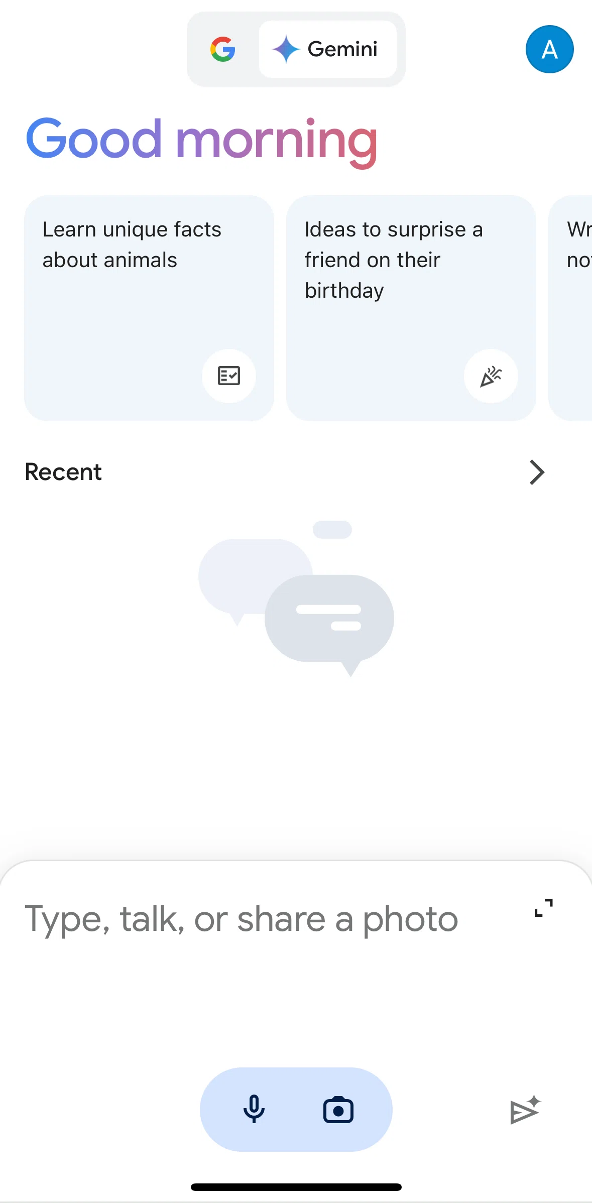 Google Screen screen in the Asking Gemini flow