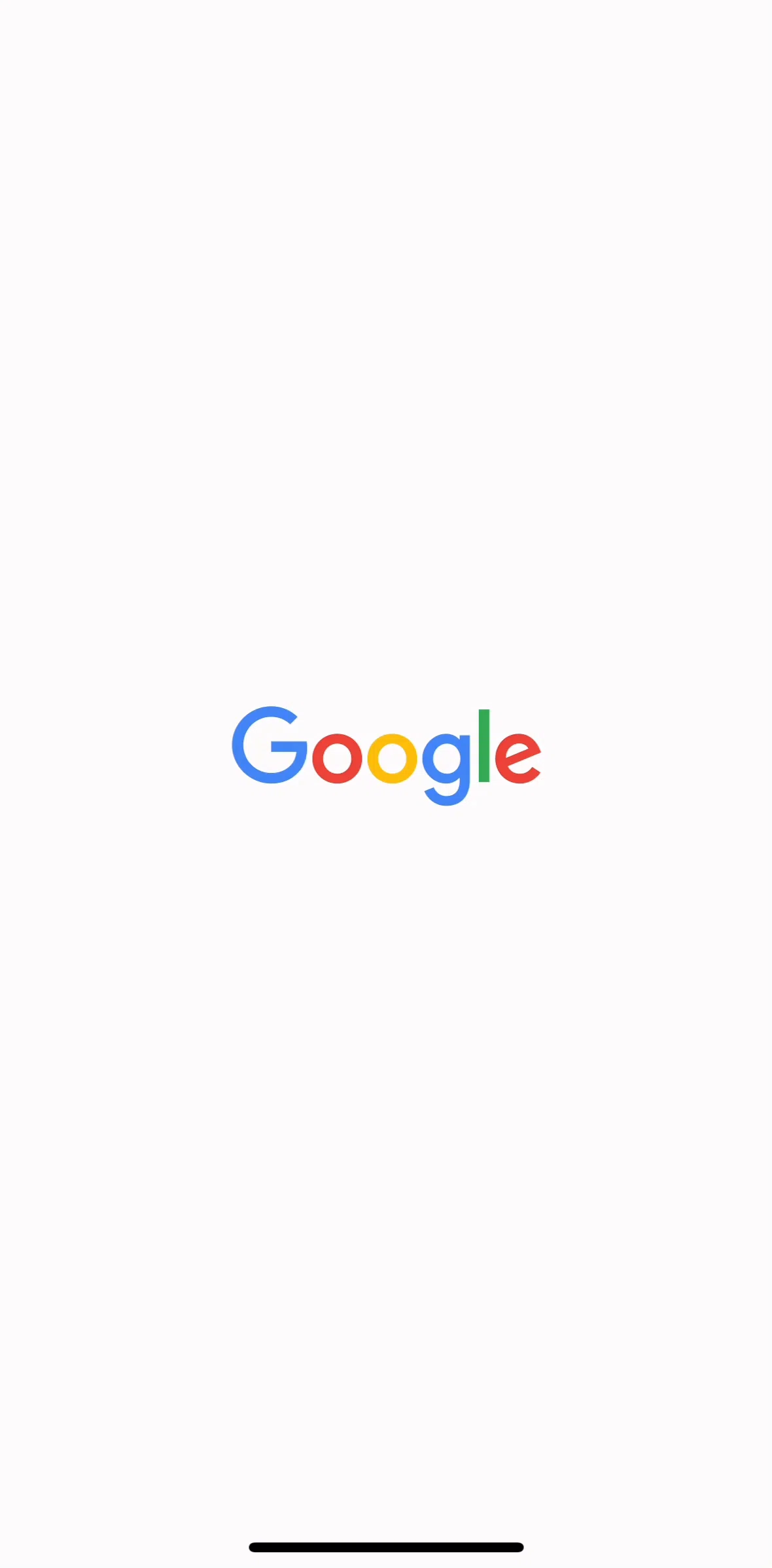 Google Screen screen in the Onboarding flow