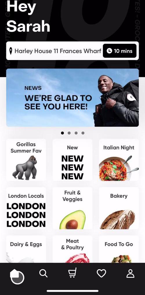 Gorillas General Browsing preview