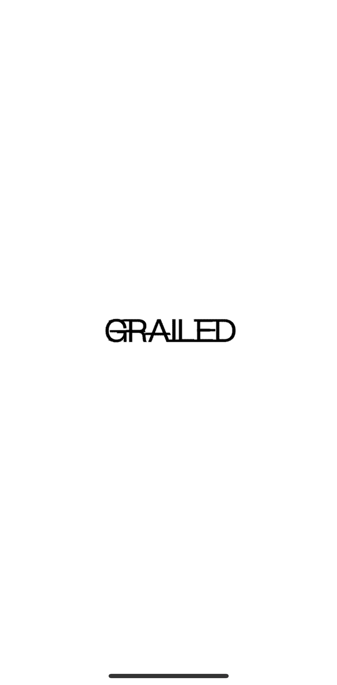 Grailed Screen screen in the Onboarding flow