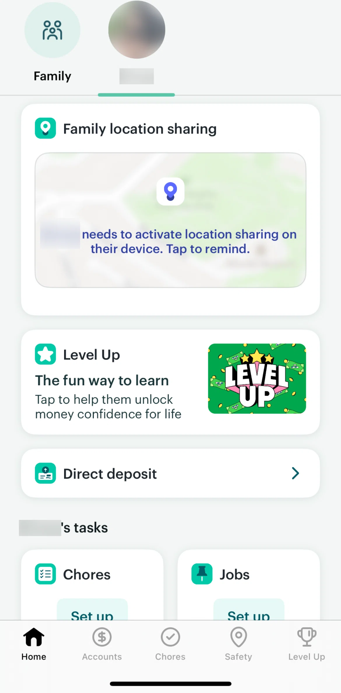 Greenlight Screen screen in the Direct deposit flow