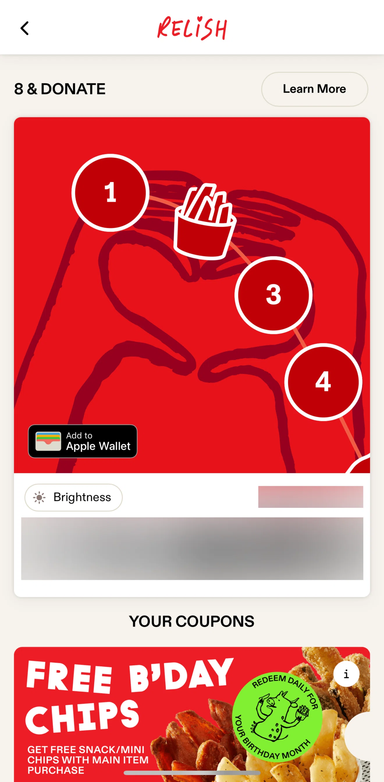 Grill'd Screen screen in the Coupon detail flow