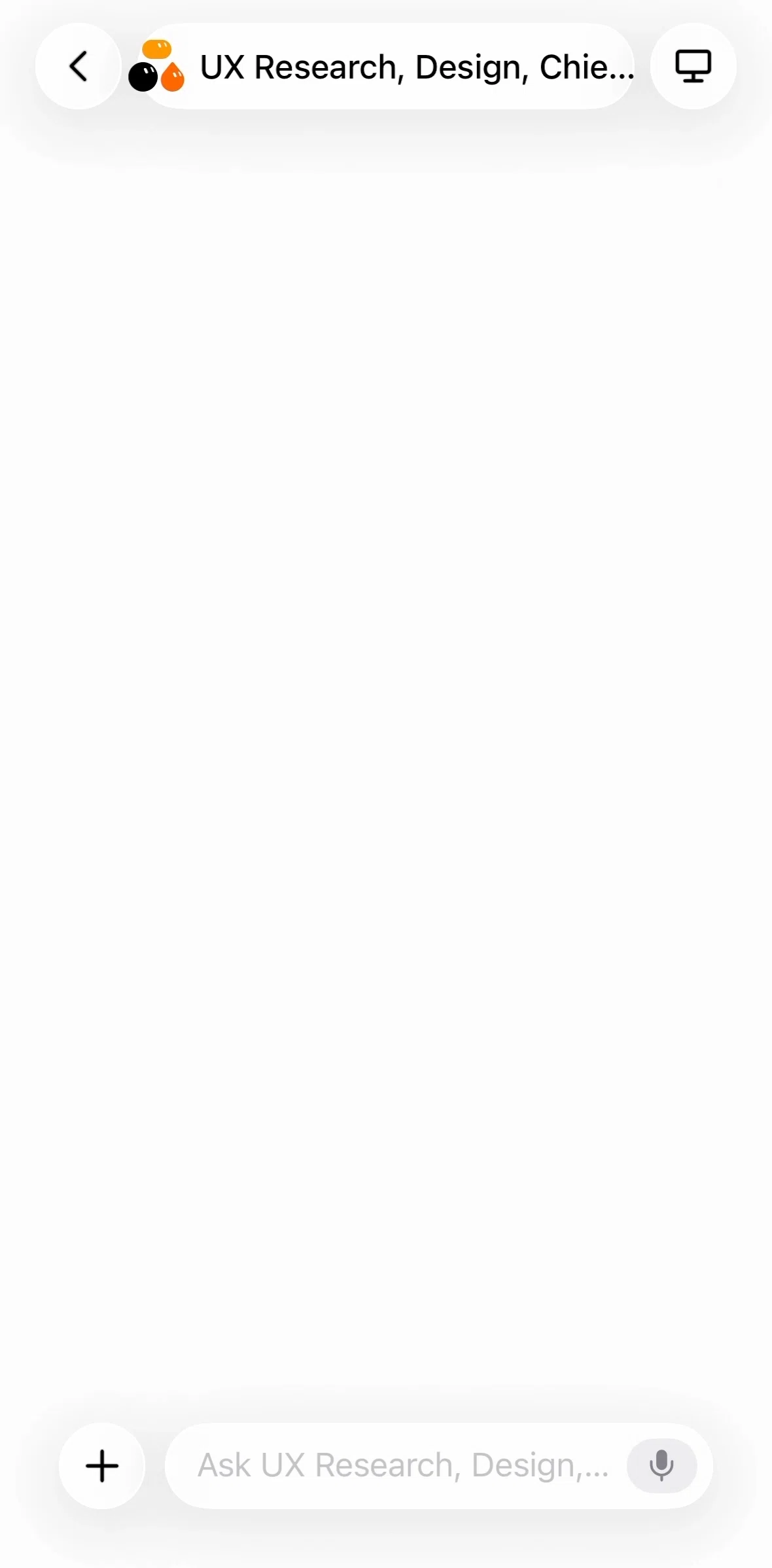 Grok Bot Screen screen in the Group chat profile flow