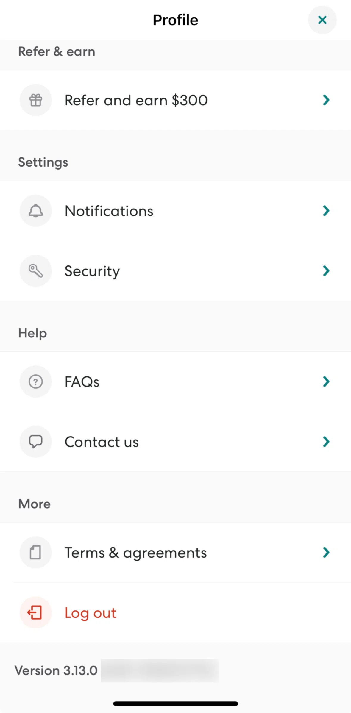 Gusto Mobile Screen screen in the Copying share link flow