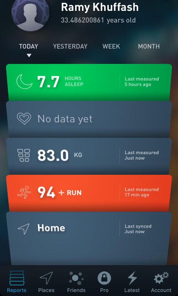 Gyroscope Screen screen in the Upgrading Your Account flow