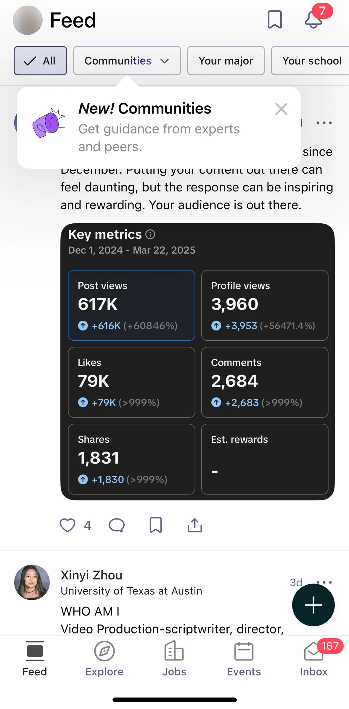 Handshake Screen screen in the Inbox flow