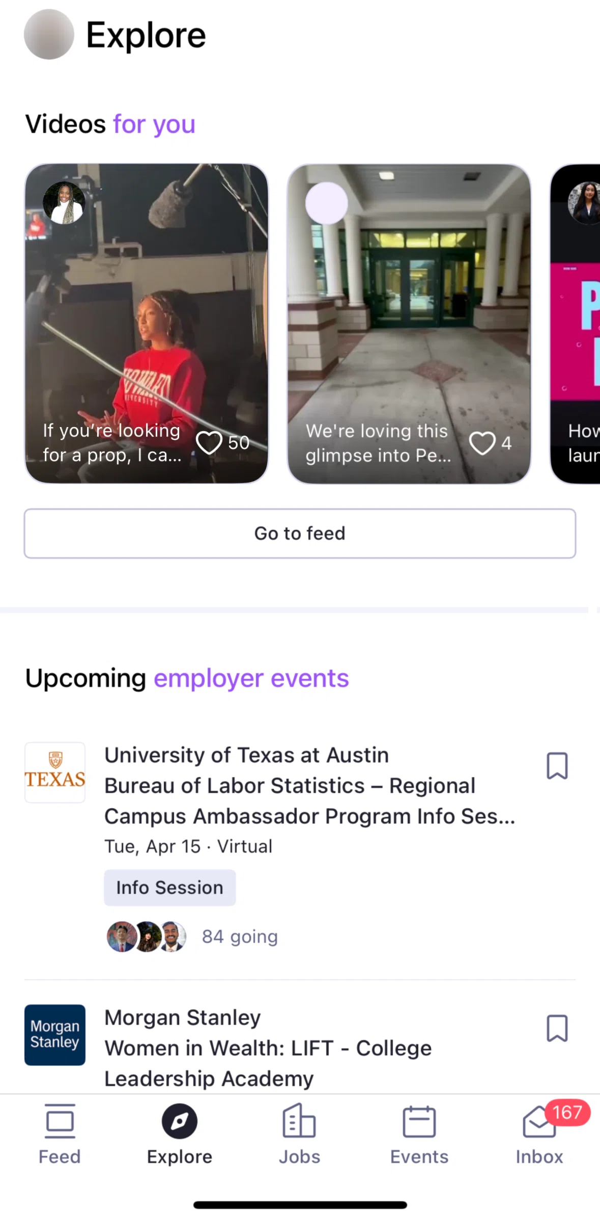 Handshake Screen screen in the Watching a video flow