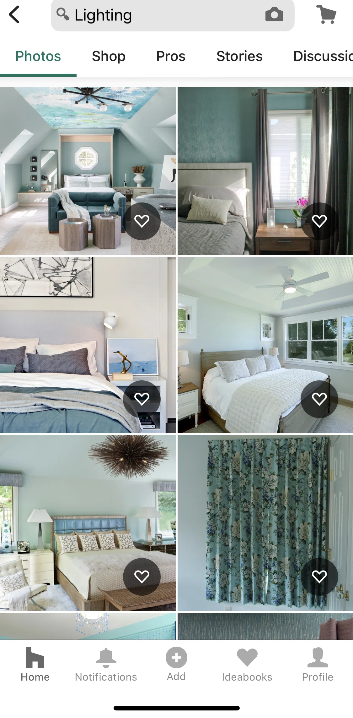 Houzz Screen screen in the Photo detail flow
