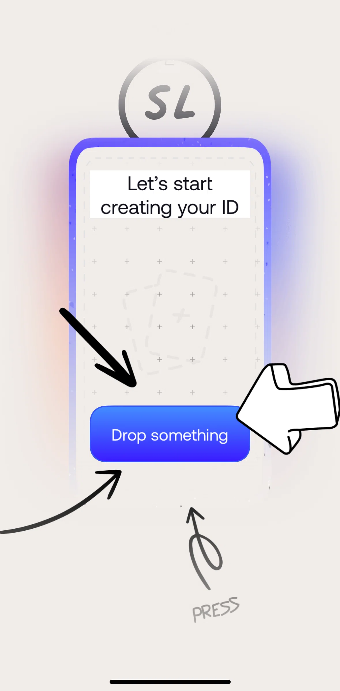 ID Screen screen in the Creating a moodboard flow